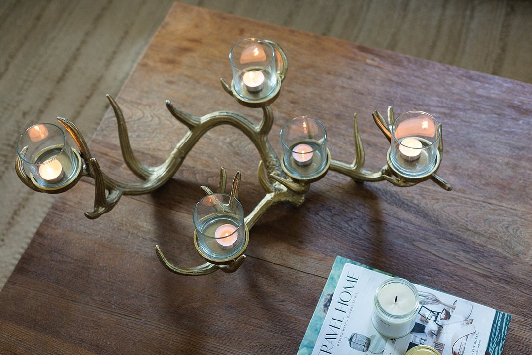 GLORIOUS BRANCH CANDLEHOLDER