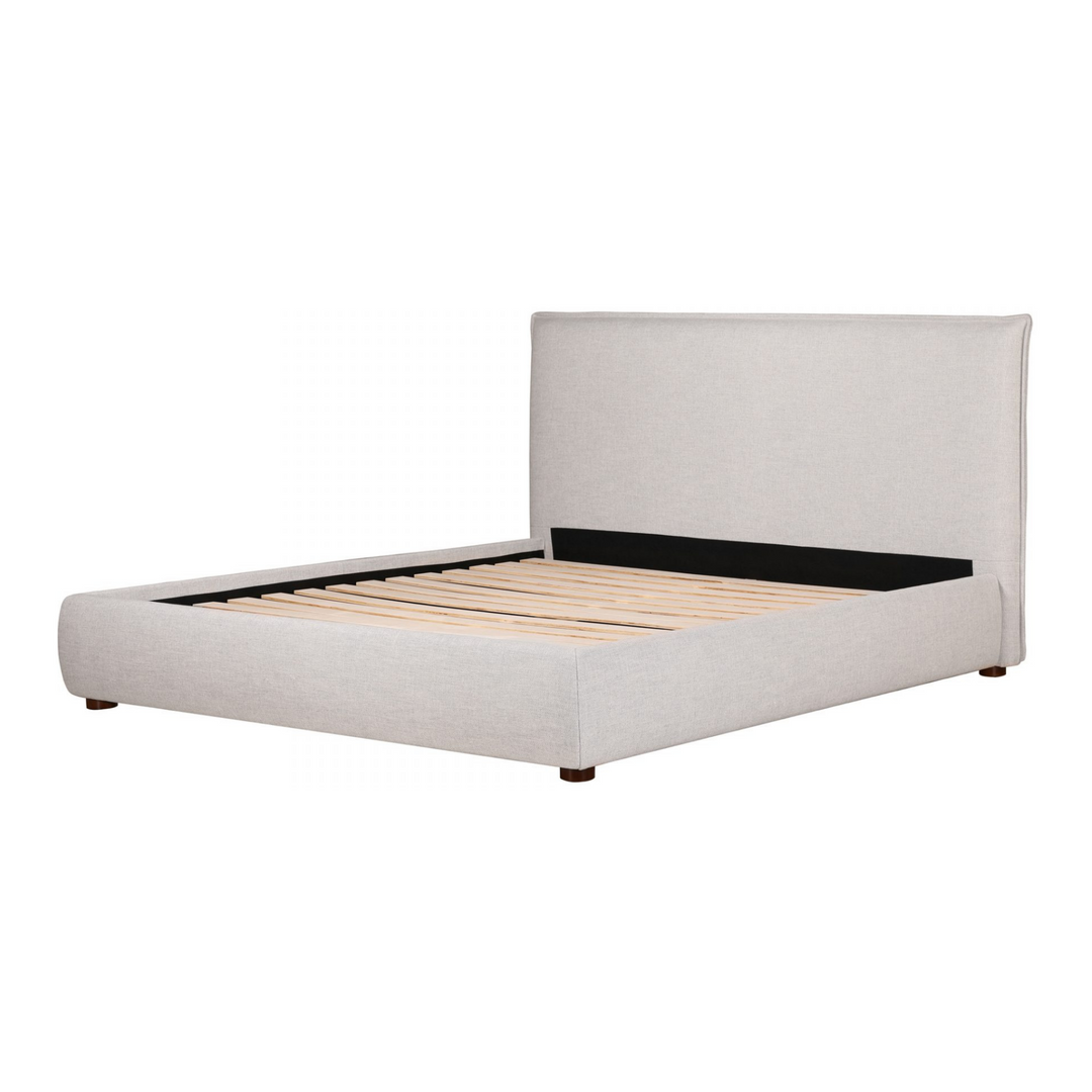 LAUSANNE BED, LIGHT GREY
