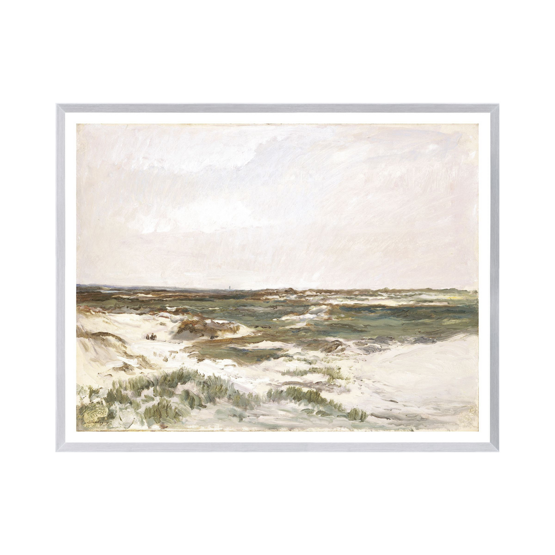 THE DUNES AT CAMIERS, FRAMED ART