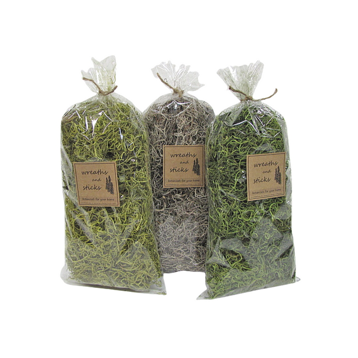 SPANISH MOSS, CHARTREUSE, SMALL