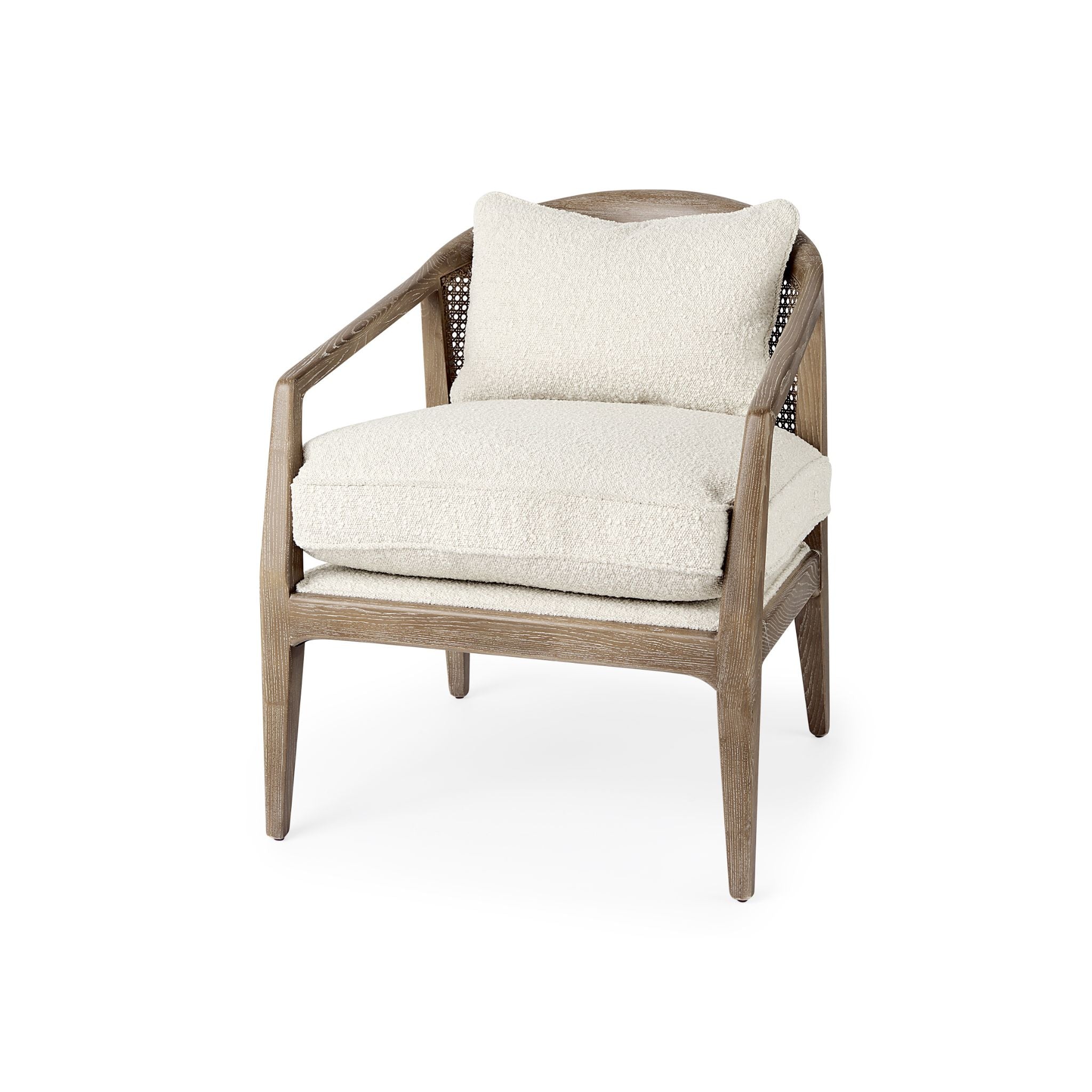 Laconia caned best sale accent chair