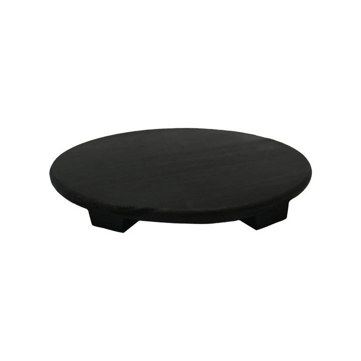 WOOD PEDESTAL STAND, 8"