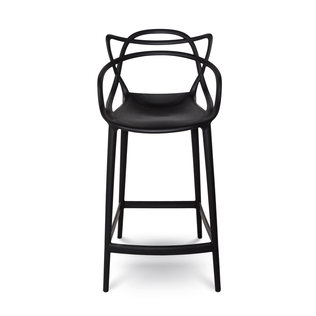 Crane counter stool, black