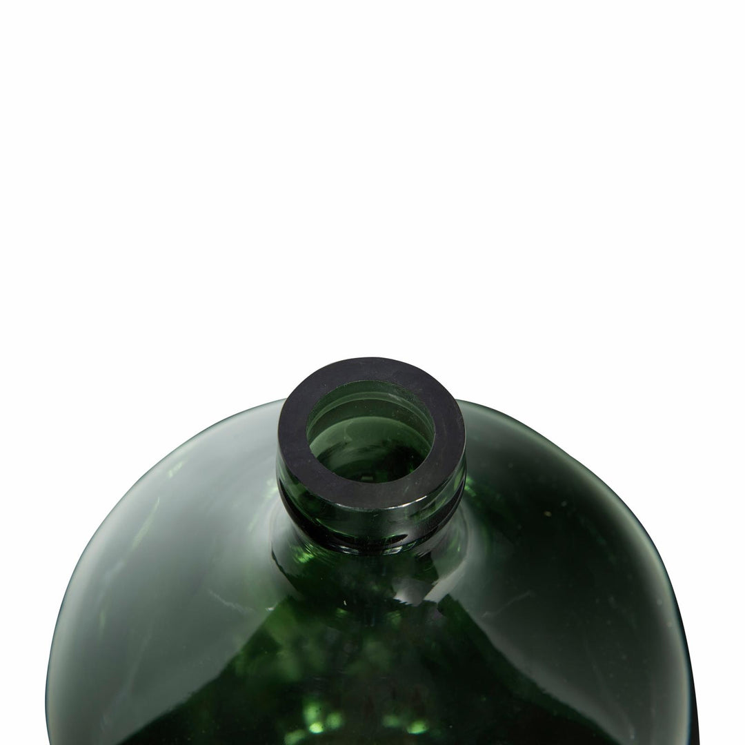 VINTAGE REPRODUCTION GLASS BOTTLE, SMALL